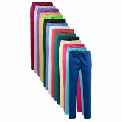 Pantaloni medicali unisex tercot cu talie elastica 533001 Velilla 