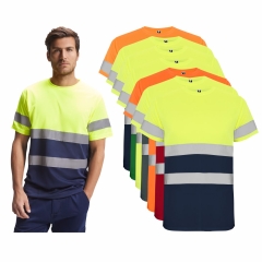Tricou reflectorizant poliester 130 grame DELTA 9310 ROLY 