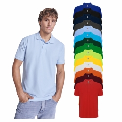 Tricou polo barbati/copii 60% bumbac / 40% poliester PEGASO PREMIUM 6609