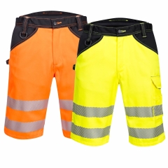 Pantaloni scurti reflectorizanti Hi-Vis PW348 Portwest