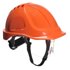 Casca de protectie cu vizor Endurance Plus PW54 Portwest-Portocaliu