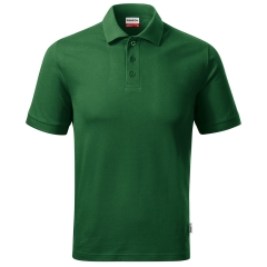 Tricou barbati polo Resist Heavy R20 Rimeck Malfini-Verde sticla-06-M