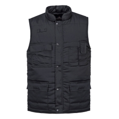 Vesta protectie vatuita Shetland S414 Portwest-Negru-S