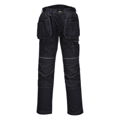 Pantaloni de lcuru clasici cu protectie UV T602 Portwest-Negru-36 - XS - 28 inch