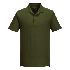 Tricou polo cu protectie UV T720 Portwest-Verde masliniu-S