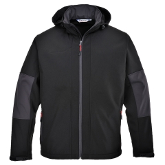 Jacheta softshell cu gluga TK53 Portwest-Negru-S