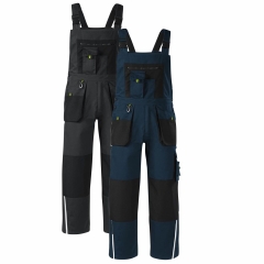 Pantaloni de lucru cu pieptar Ranger W04 Rimeck Malfini