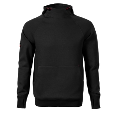 Hanorac barbati cu gluga Vertex Hoodie W43 Rimeck-Negru-01-M