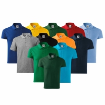 Tricou barbati polo Cotton Heavy 215 Malfini