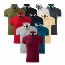 Tricou barbati polo Collar Up 256 Malfini