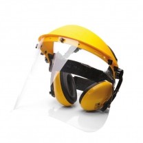 Set protectie PPE viziera cu casti antifon PW90YER