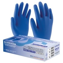 Mănuși de unica folosință din nitril Blueracer Rock Safety
