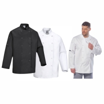 Jacheta bucatar Suffolk Chefs L/S C833 Portwest