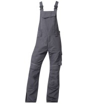 Pantaloni de lucru cu pieptar Urban gri inchis H6507 Ardon