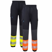 Pantaloni de lucru slim fit cu benzi reflectorizante Hi-Vis Flexi KX341 Portwest