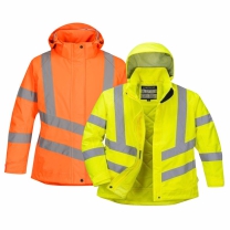 Jacheta dama de iarna reflectorizanta HiVis LW74 Portwest echipament de protectie a muncii de inalta vizibilitate reflectorizant ava sting Piatra Neamt