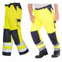 Pantaloni de protectie Hi-Vis Lyon TX51Portwest