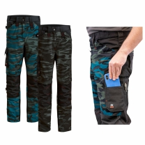 Pantaloni de lucru pentru barbati Vertex Camo W09 Rimeck