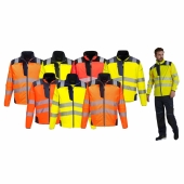 Jacheta reflectorizantă Softshell Hi-Vis Vision T402, protectie UV Portwest!