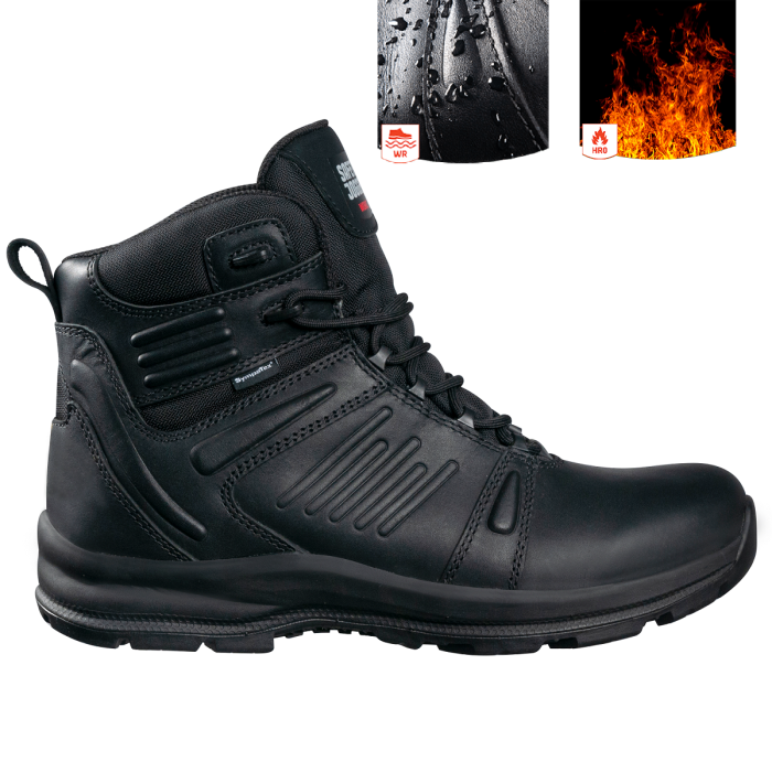 Bocanci de protectie militatri ARMOUR 02 - Safety Jogger talpa rezistenta la 300 grade impermeabili echipament pompieri