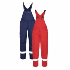 Pantaloni de iarna cu benzi reflectorizante si cu pieptar Pilzen 2B82 Renania