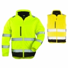 Jacheta reflectorizanta 2in1 Hi-Wai Extra 7HWXY Coverguard