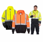 Hanorac reflectorizant Hi-Vis bicolor cu fermoar B315 Portwest
