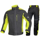 Costum salopeta standard Neon negru/galben H6400/H6401 Ardon