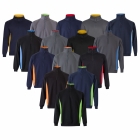 Hanorac cu fermoar scurt in doua culori 105704 Velilla 