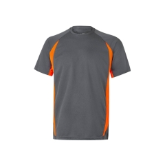 Tricou tehnic bicolor 105501 Velilla -Grey/Hi-Vis Orange - 08/19-S