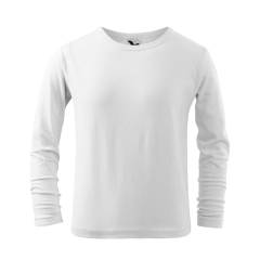 Tricou copii Fit- T LS 121 Malfini-Alb-00-110 cm/4 ani