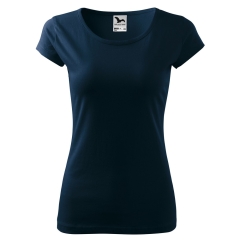 Tricou dama Pure 122 Malfini-Albastru marin-02 -XS