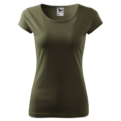 Tricou dama Pure 122 Malfini-Military-69-S