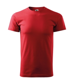 Tricou Basic 129-Rosu-07-S