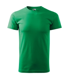 Tricou Basic 129-Verde mediu-16-XS
