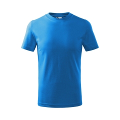 Tricou copii Basic 138 Malfini-Snorkel blue-70-110 cm/4 ani