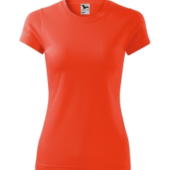 Tricou dama Fantasy 140 Malfini-Portocaliu neon-91-XS