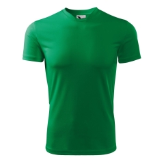 Tricou copii Fantasy 147 Malfini-Verde mediu-16-134 cm/8 ani