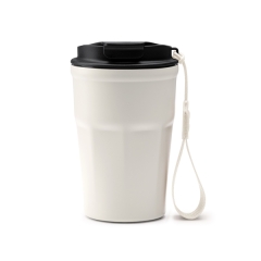 Vază Keury din sticlă - ALB VINTAGE