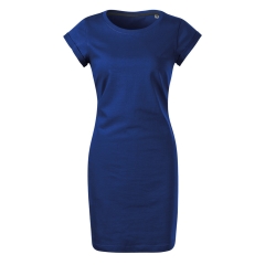 Rochie -Albastru regal-05-S