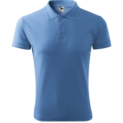 Tricou barbati Pique Polo 203 Malfini-Albastru deschis-15-S