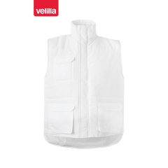 Vesta de protectie vatuita din poliester 205901 Velilla-White-07-S