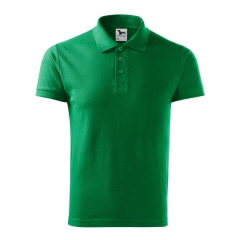 Tricou barbati polo Cotton 212 Malfini-Verde mediu-16-S