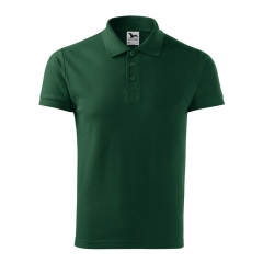 Tricou barbati polo Cotton 212 Malfini-Dark green- D3-S