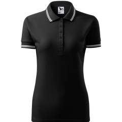 Tricou dama polo Urban 220 Malfini-Negru-01-XS