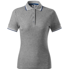 Tricou dama polo Focus 233 Malfini-Gri inchis-12-XS