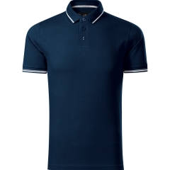 Tricou barbati polo Perfection Plain 251 Malfini Premium-Albastru marin-02 -S