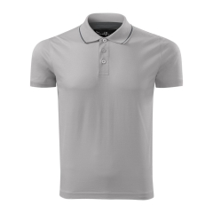 Tricou barbati polo Grand 259 Malfini Premium-Silver gray-A4-S