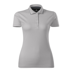 Tricou dama polo Grand 269 Malfini Premium-Silver gray-A4-XS