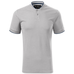 Tricou barbati polo Diamond 273 Malfini -Silver gray-A4-S